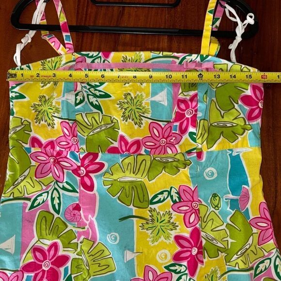 Courtenay floral/seashore adj spaghetti strap summer dress - Picture 7 of 13